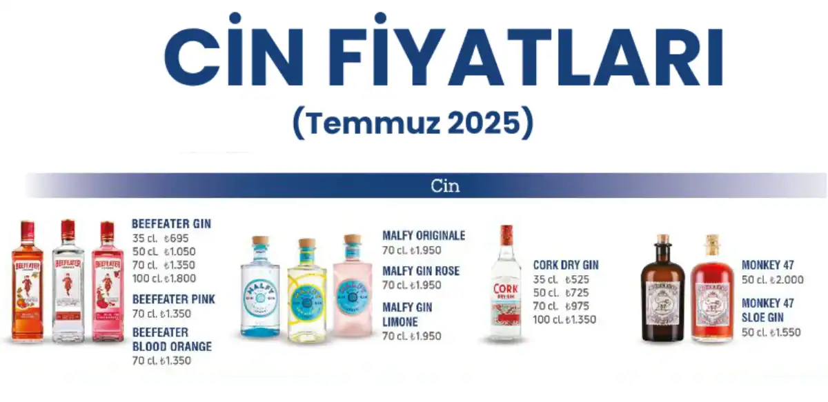 Cin Fiyatları