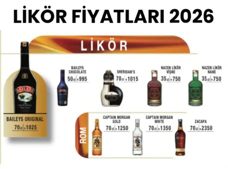 Likör Fiyatları 2026